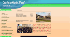 Desktop Screenshot of fair-haven.org